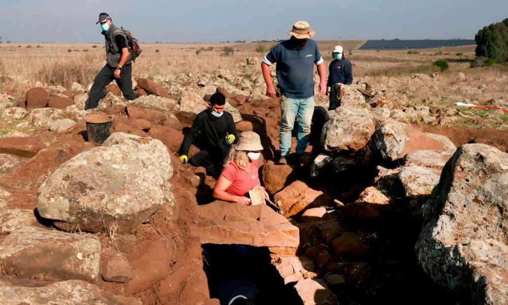 Υψίπεδα του Γκολάν: Στο φως φρούριο της εποχής του βασιλιά Δαβίδ